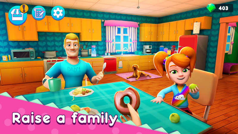 10 Game Simulasi Android Terbaik - Mother Simulator: Family Life
