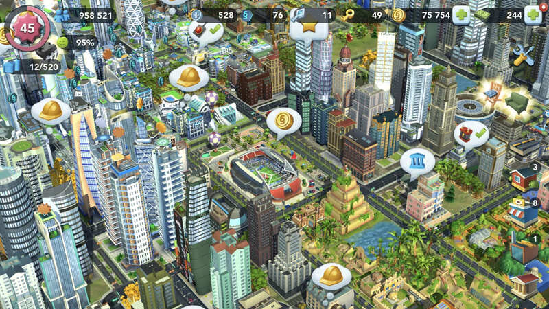 10 Game Simulasi Android Terbaik - SimCity BuildIt