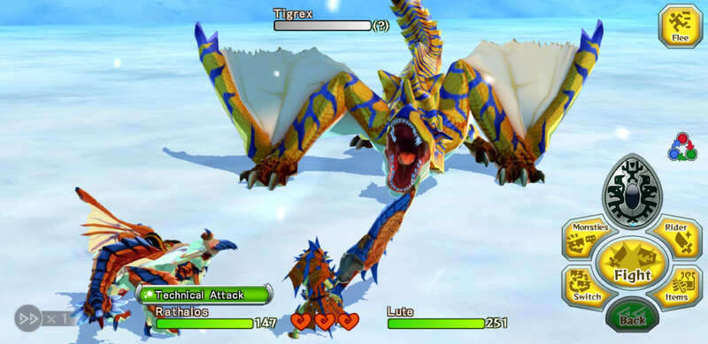 Game RPG Offline Android Terbaik - Monster Hunter Stories