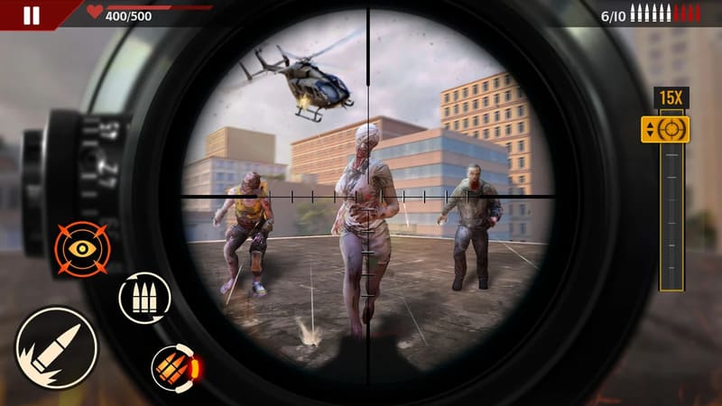 5 Game Sniper Android Paling Menegangkan - Sniper Zombies: Offline Game