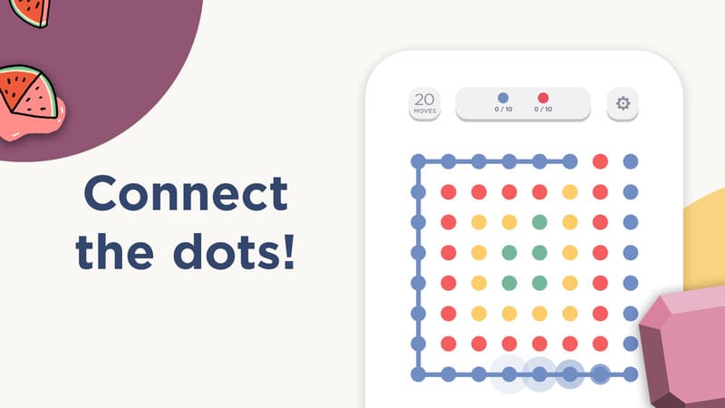 10 Game Puzzle Android yang Seru Tahun 2023 - Two Dots: Puzzle Game