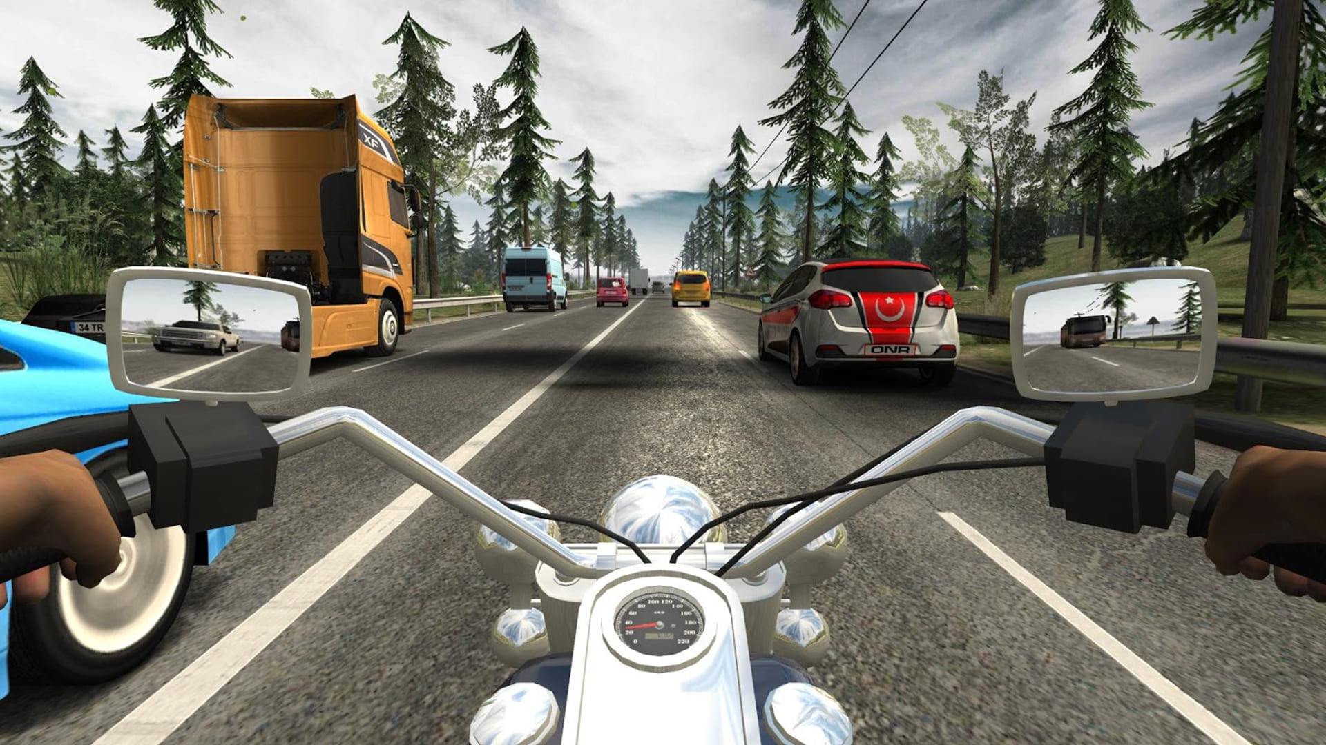 5 Game Balap Motor Android Memacu Adrenalin - Racing Fever: Moto