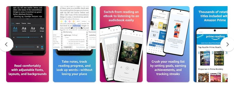 11 Aplikasi Baca Novel Android Terbaik Tahun 2023 - Amazon Kindle