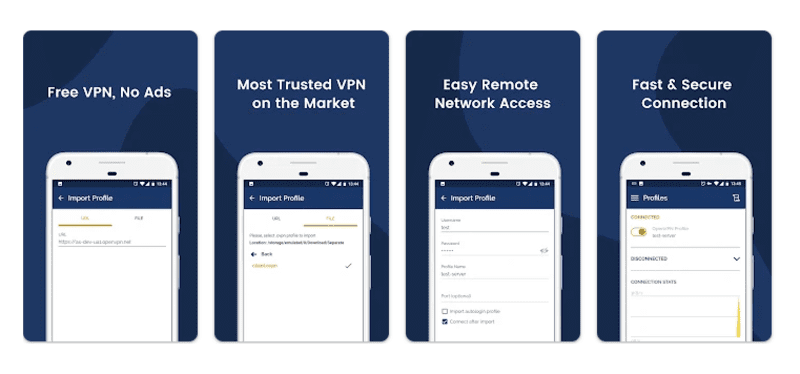 10 VPN Gratis Terbaik Android - OpenVPN Connect