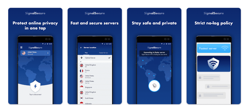 10 VPN Gratis Terbaik Android - Signal Secure VPN