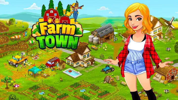 Game Bertani Offline Farm Town Offline